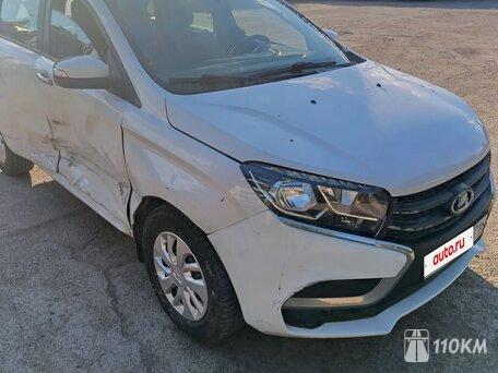 ВАЗ (Lada), XRAY, 1600, 106, бензин, хэтчбек, механика, передний привод, среднее состояние, левый, белый, 600 000 ₽